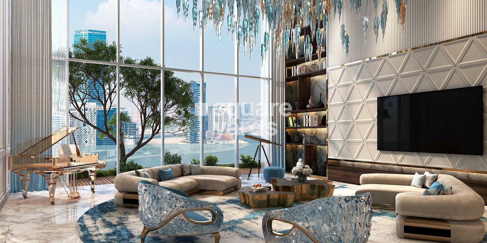 Damac Chic Tower Apartment Interiors