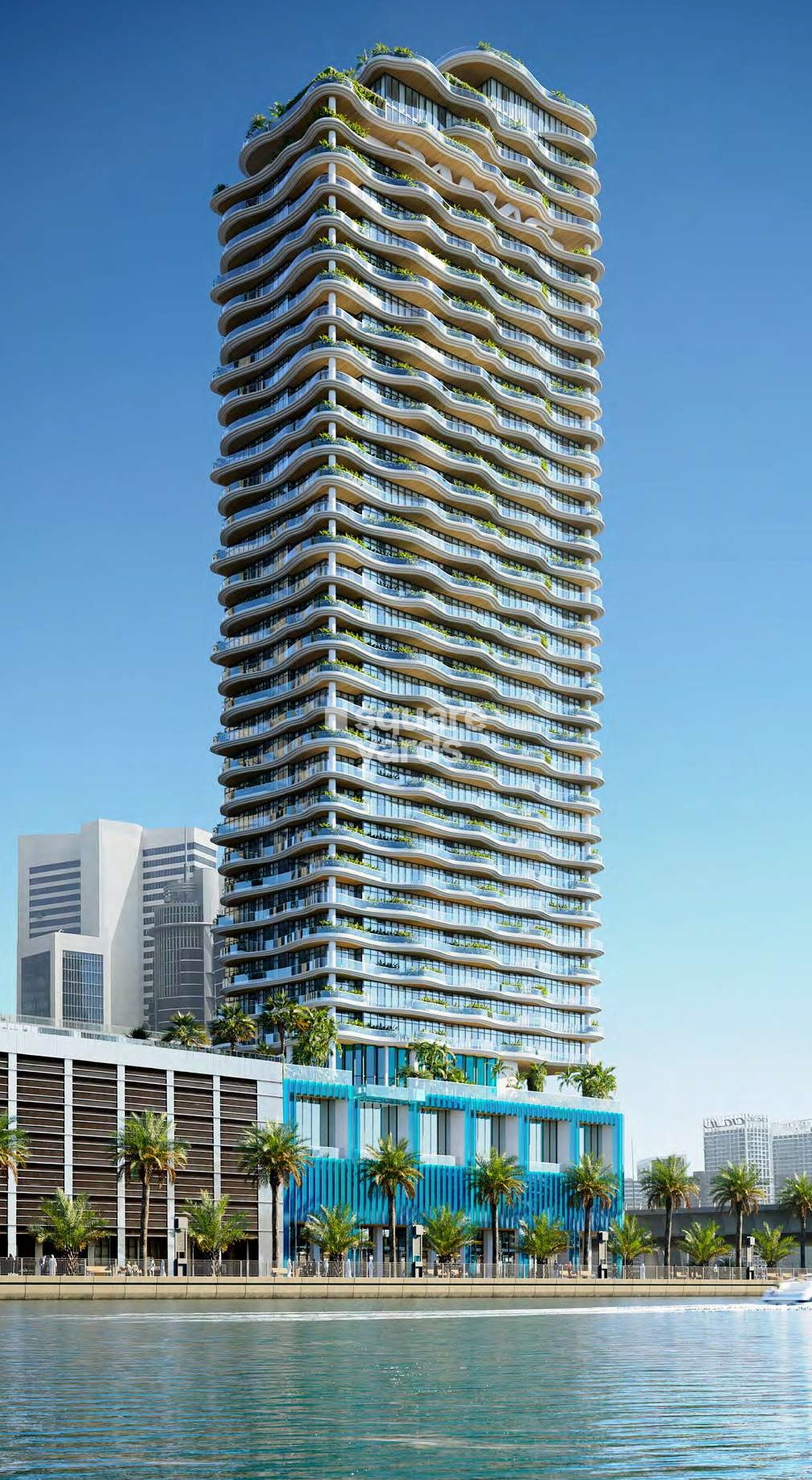 Damac Chic Tower Tower View