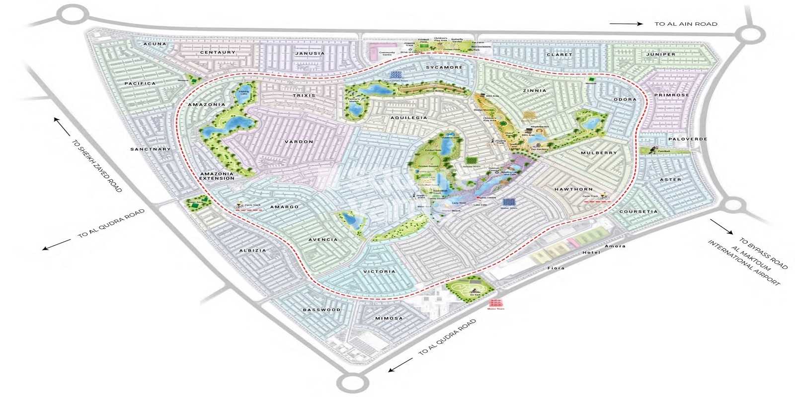 Damac City Master Plan Image