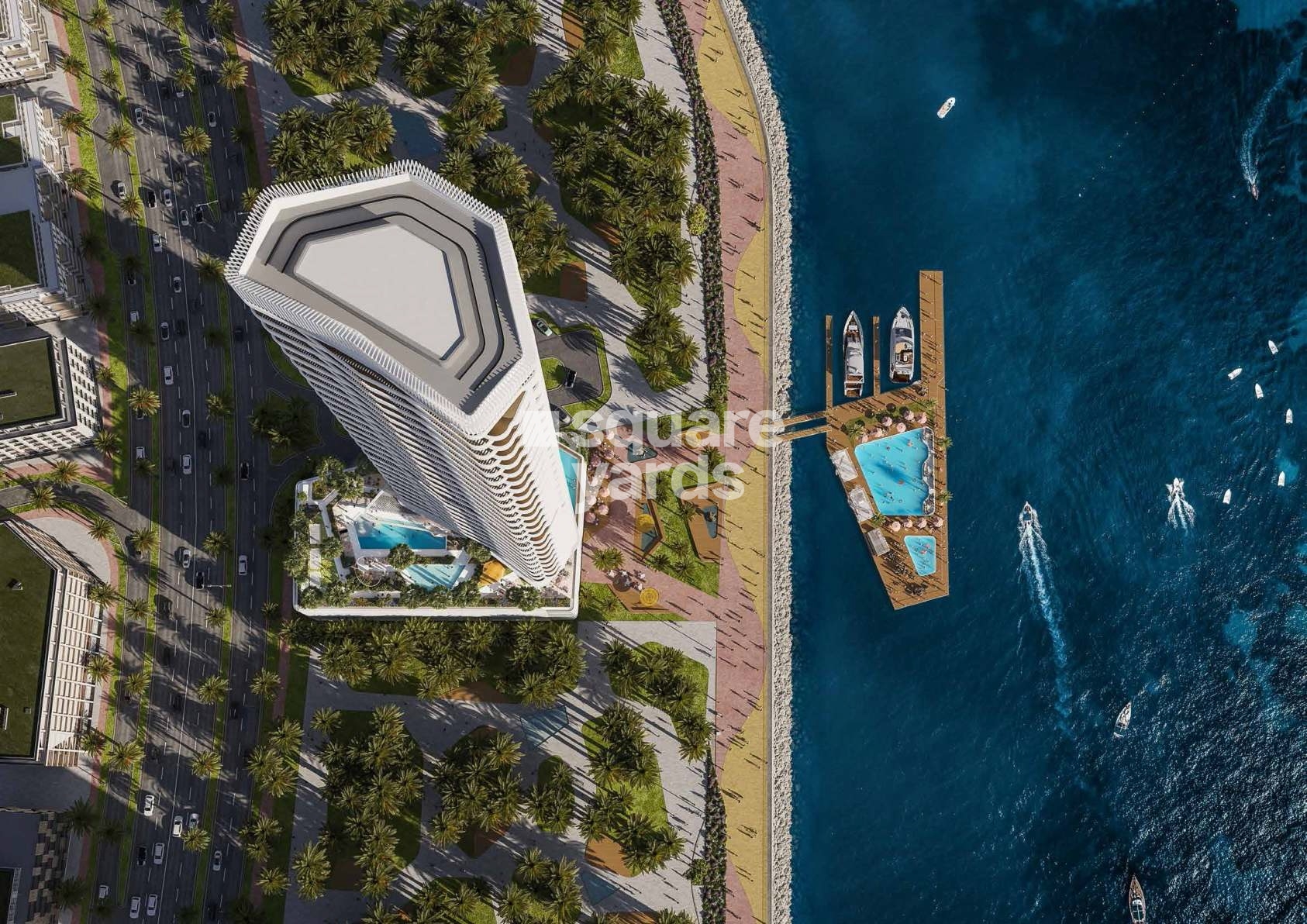 Damac Coral Reef Tower View