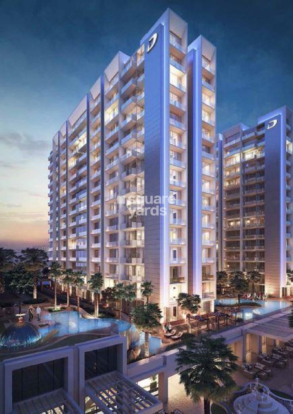 Damac Golfotel Tower View