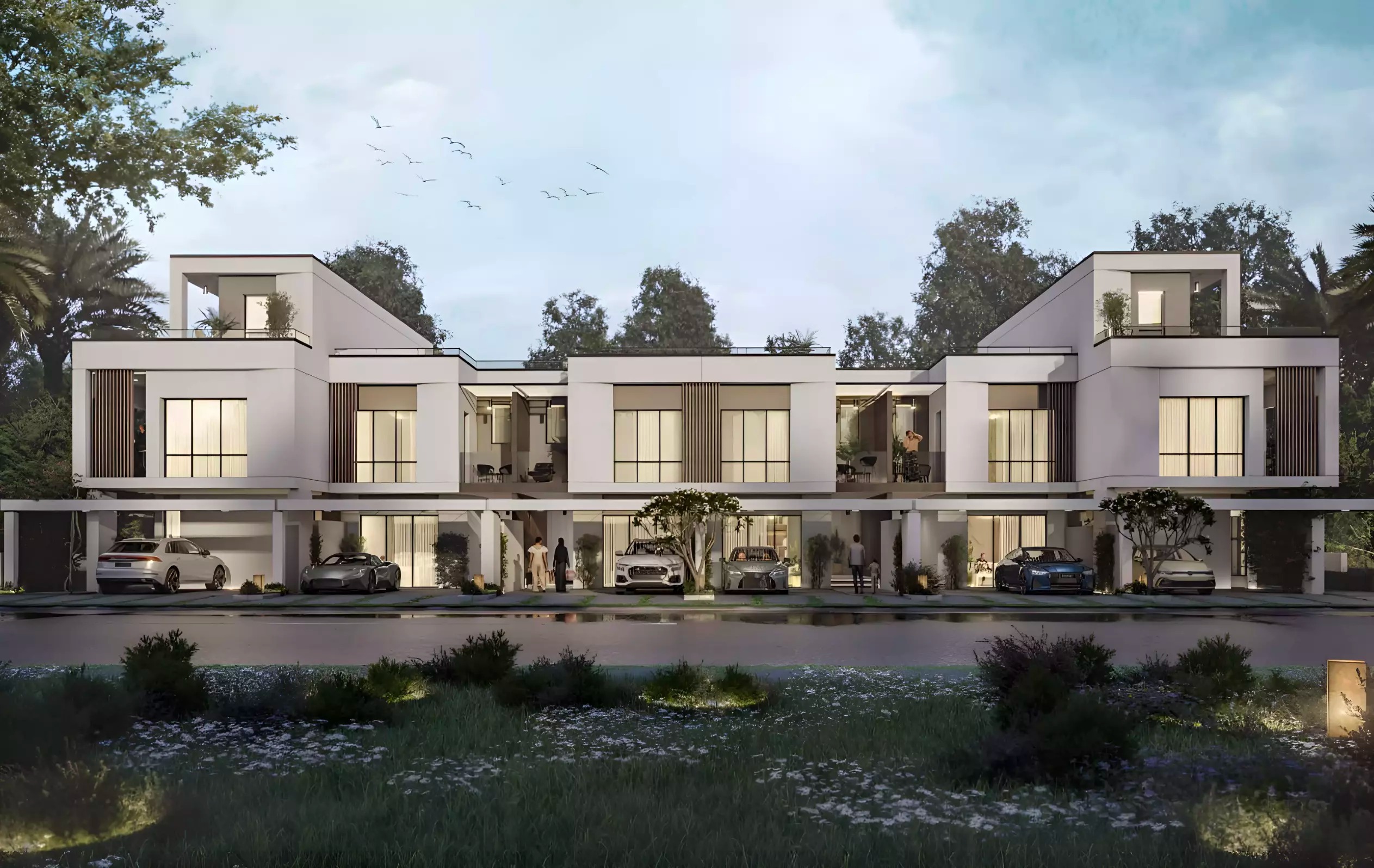 Damac Green Vein Villa View