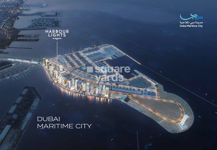Damac Harbour Lights Location Image