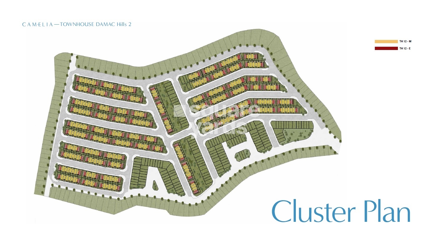 Damac Hills Camelia Master Plan Image