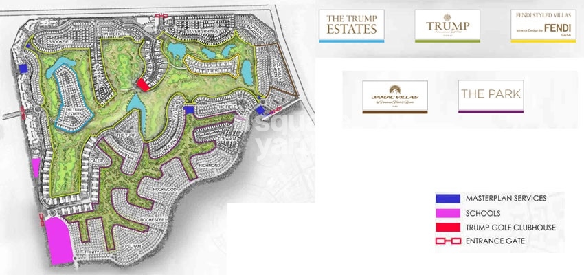 Damac Hills Golf Horizon Master Plan Image