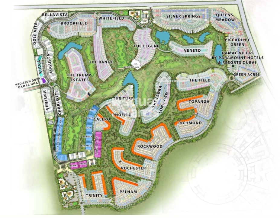 Damac Hills Longview Master Plan Image