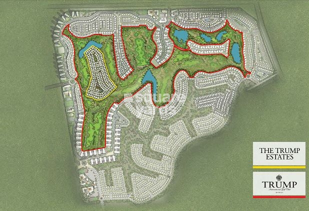 Damac Hills Trump Estate Master Plan Image