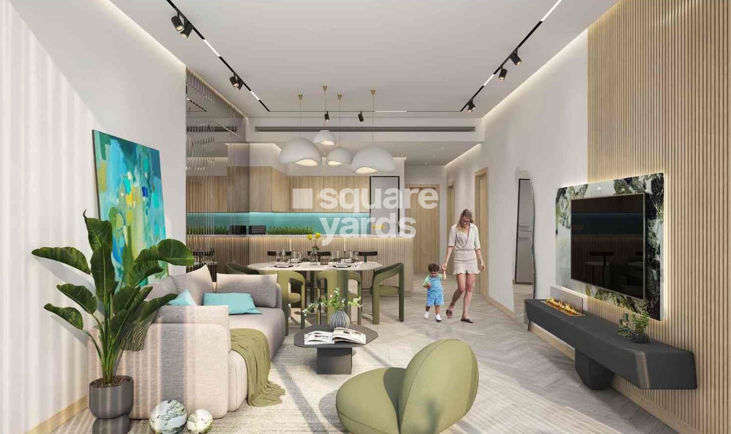 Damac Lagoon Views Apartment Interiors