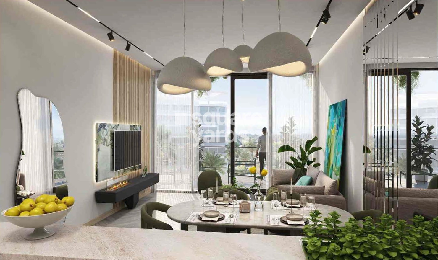 Damac Lagoon Views Apartment Interiors
