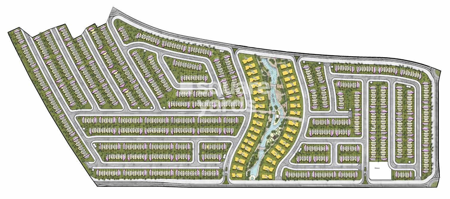 DAMAC Lagoons Malta Master Plan Image