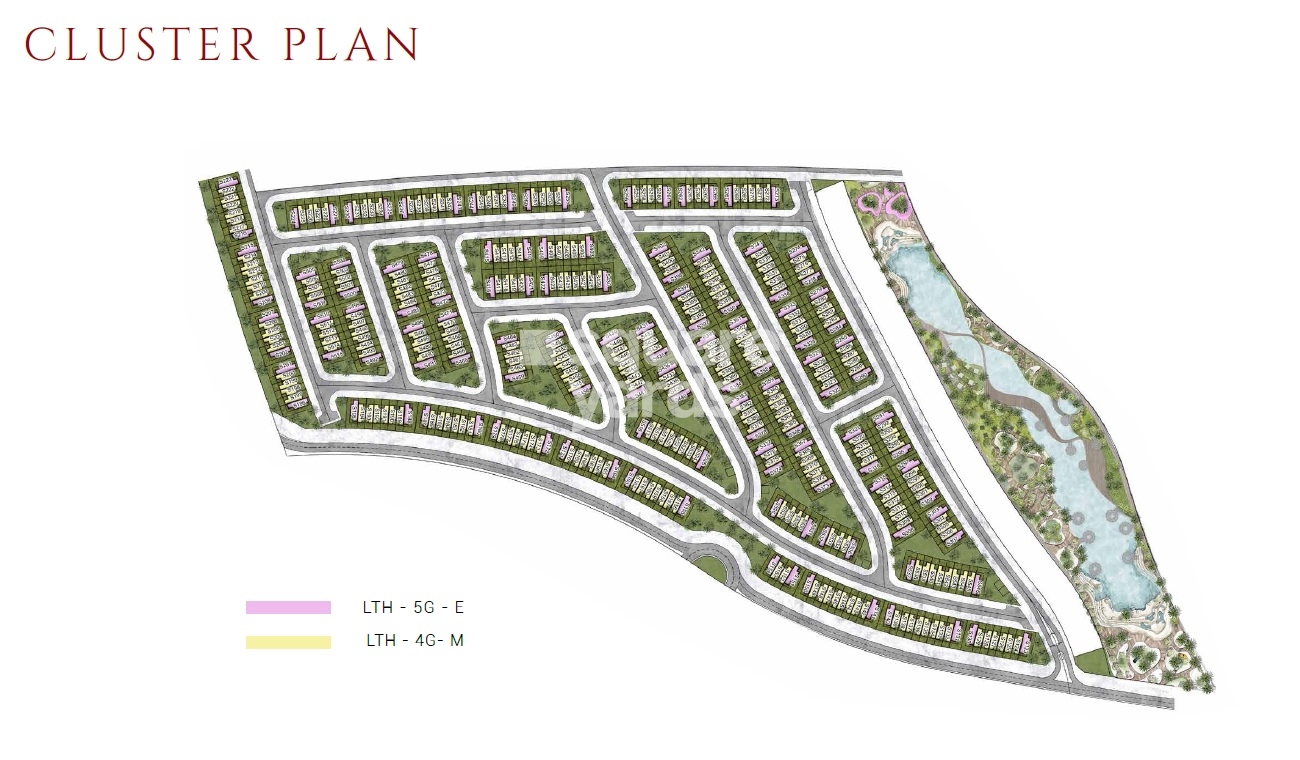 Damac Lagoons Monte Carlo Master Plan Image