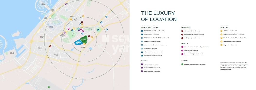 DAMAC Lagoons Morocco Location Image