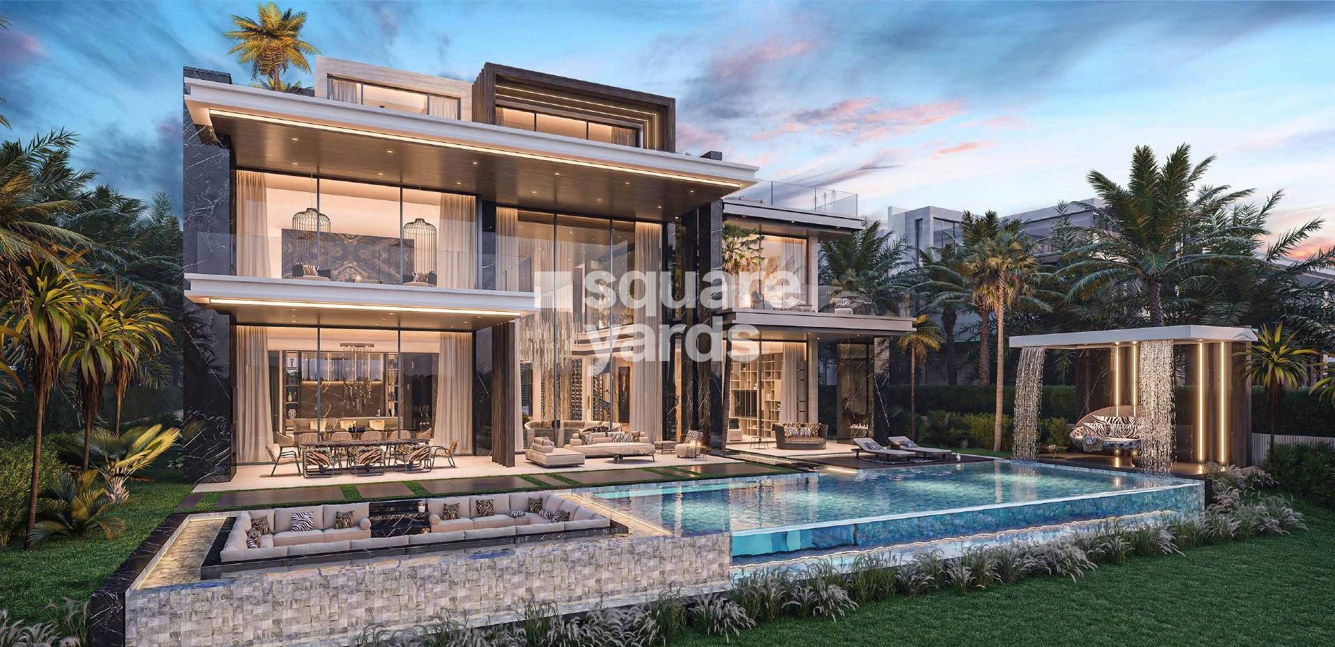 DAMAC Lagoons Venice Villa View