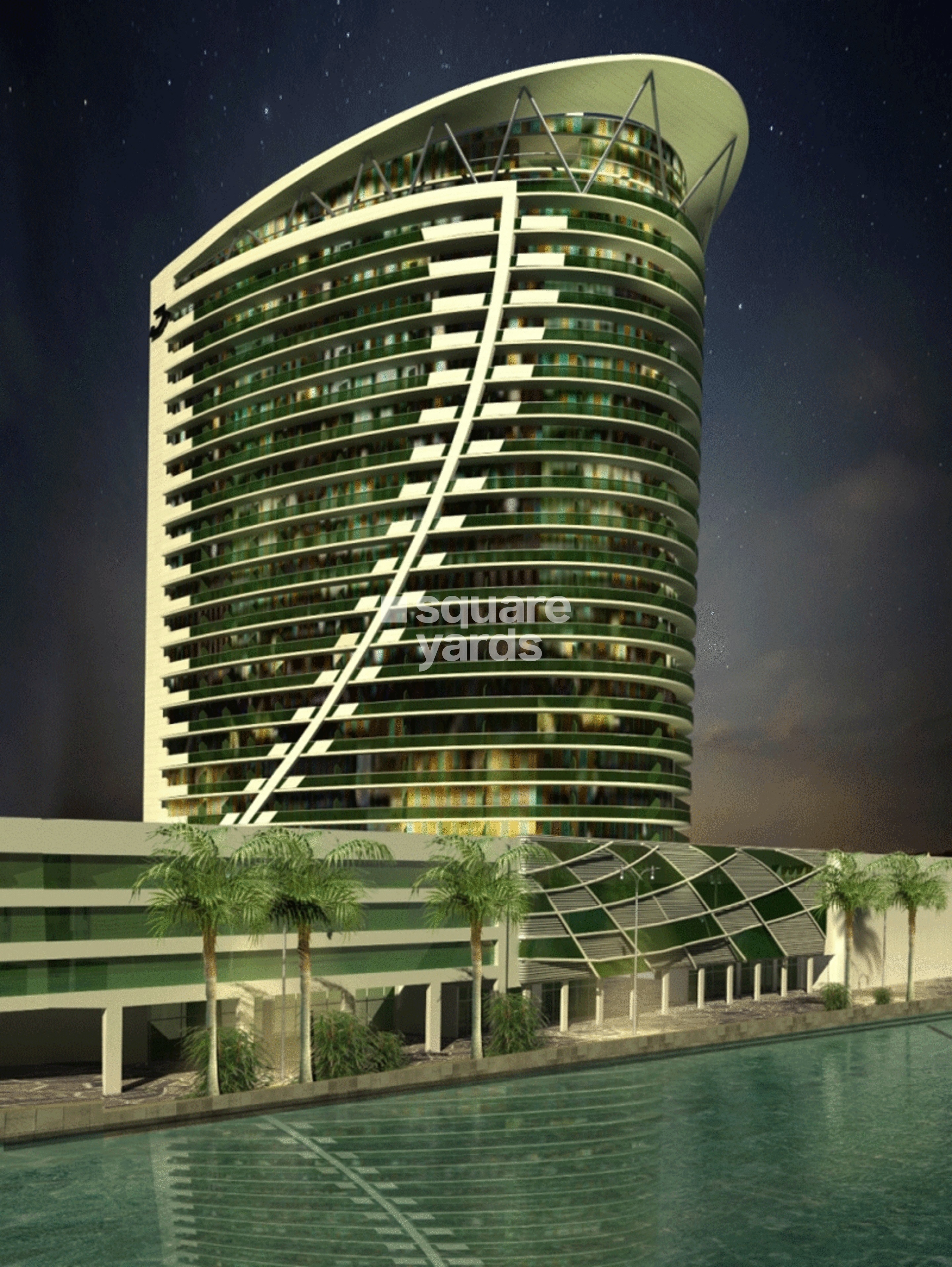 Damac Maison Bays Edge Tower View