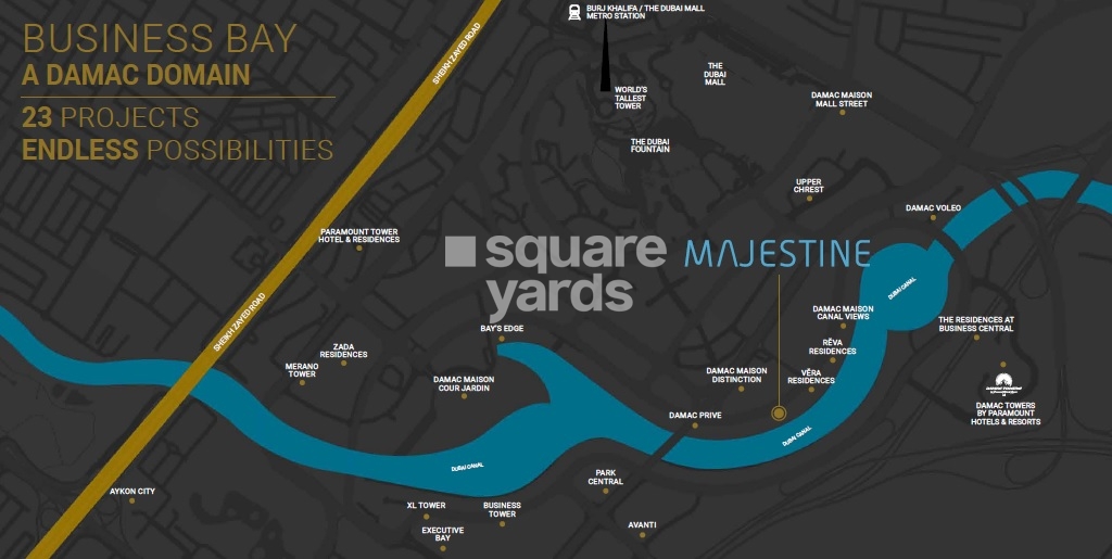 Damac Maison Majestine Location Image