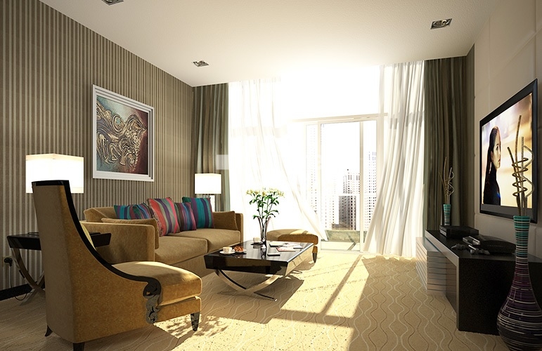 Damac Maison Upper Crest Apartment Interiors