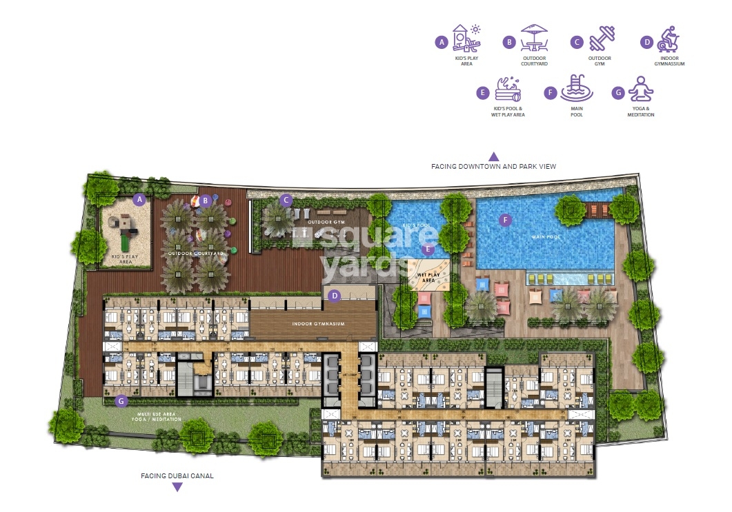 Damac Reva Residences Master Plan Image