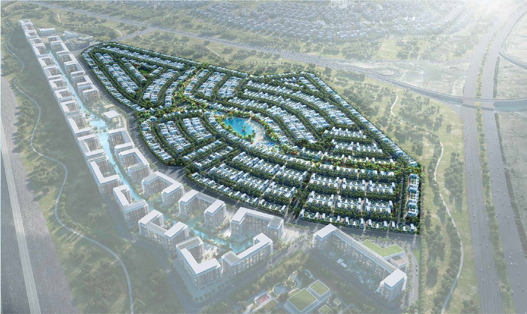 Damac Riverside Master Plan Image