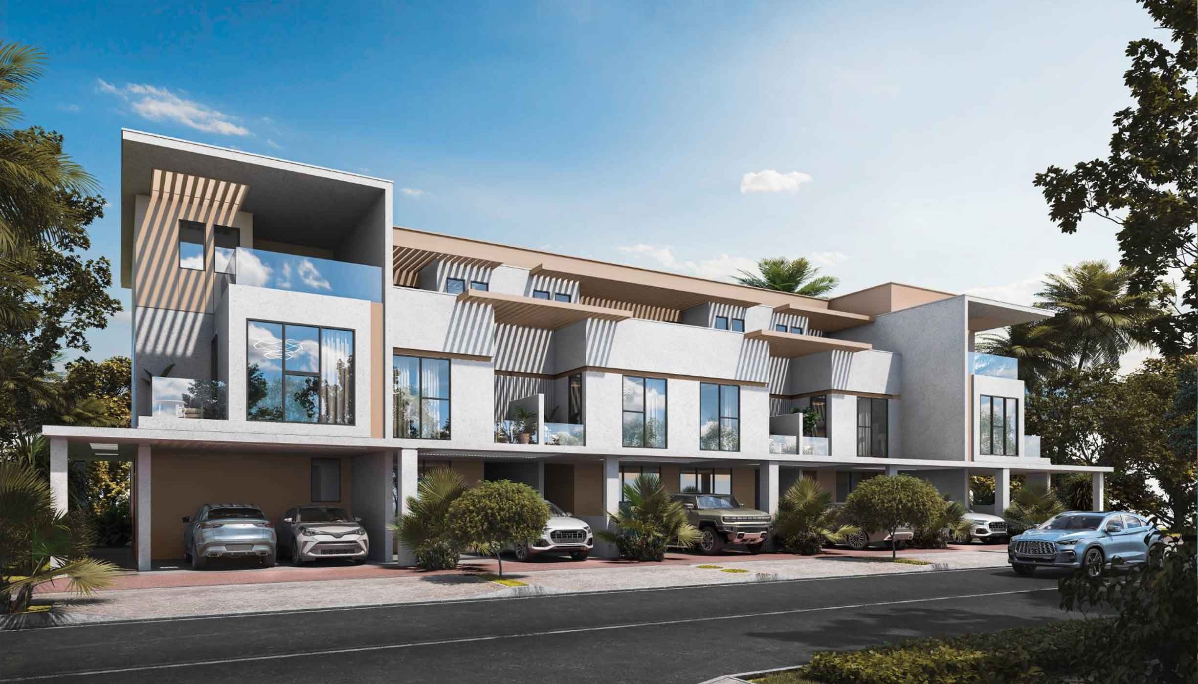 Damac Tahiti Villa View