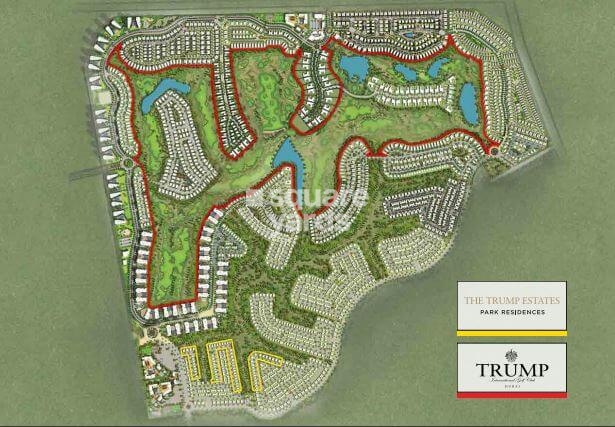 Damac Trump Estates Park Residence Master Plan Image