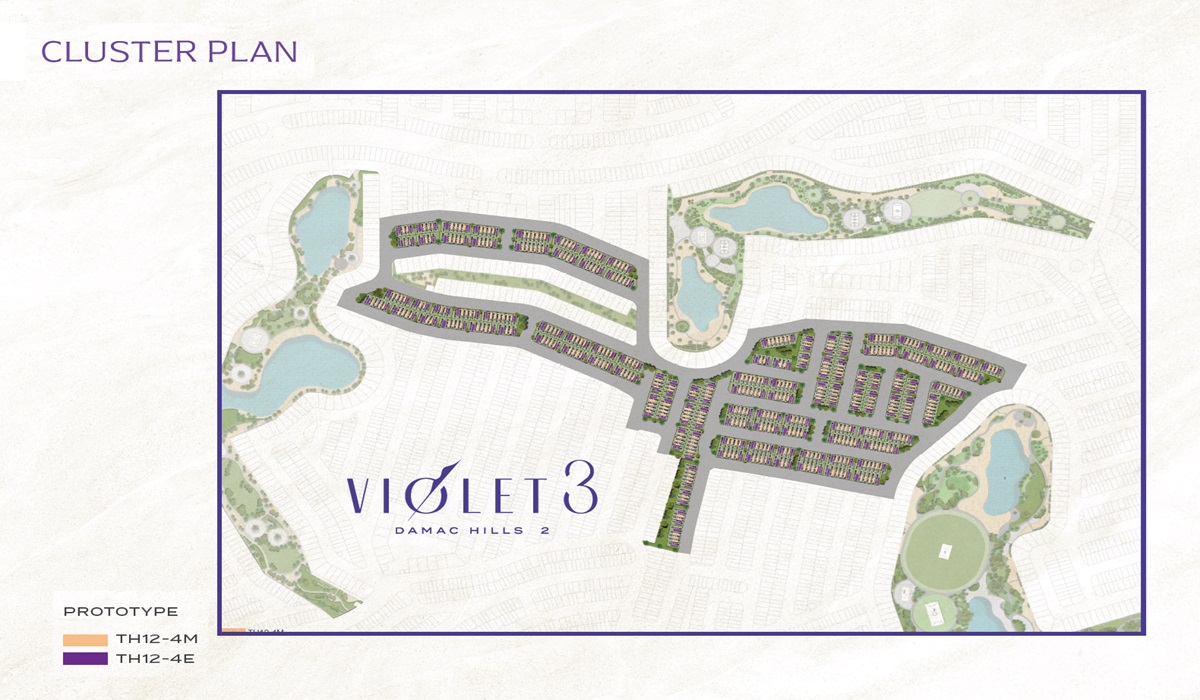 Damac Violet 3 Master Plan Image