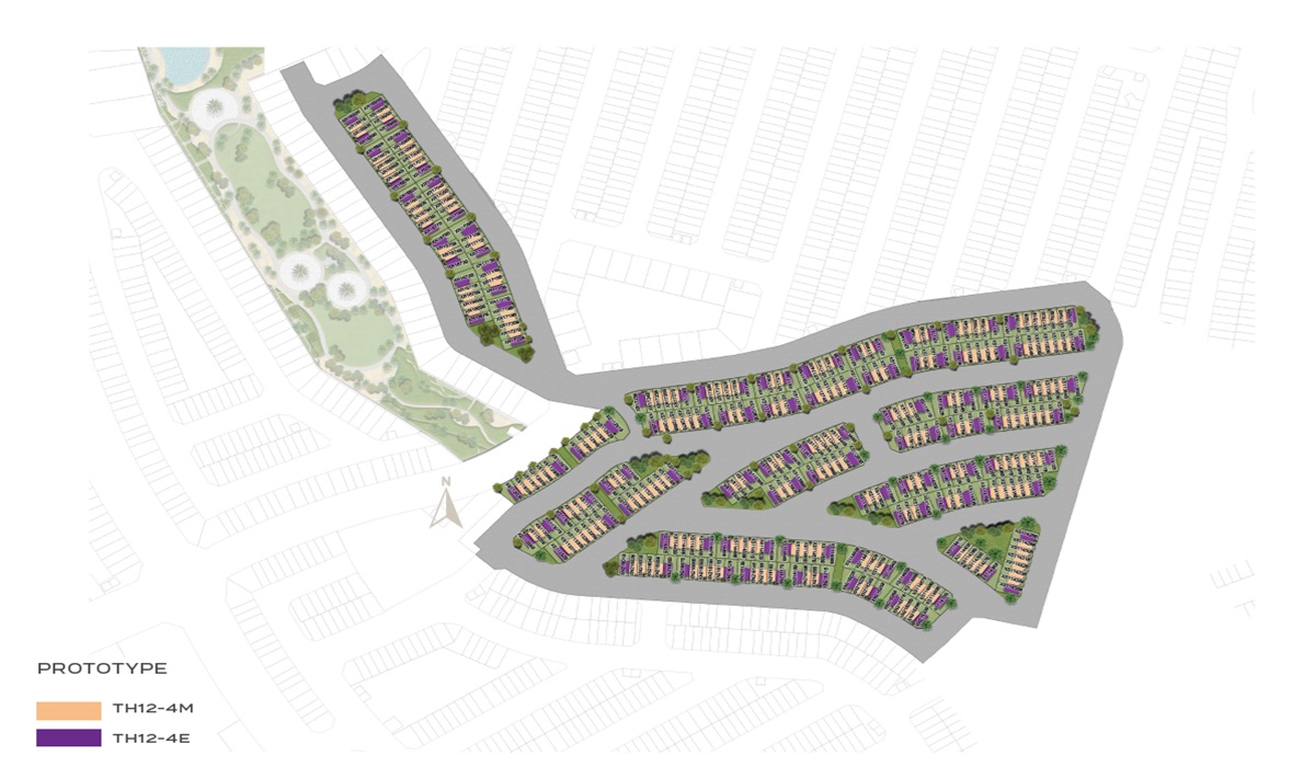 Damac Violet 4 Master Plan Image