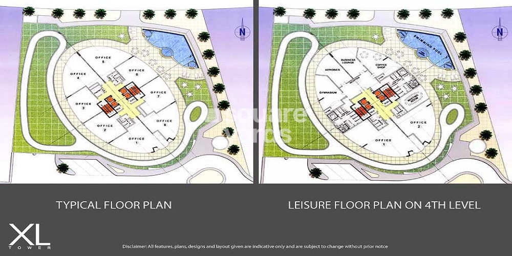 Damac XL Tower Floor Plans