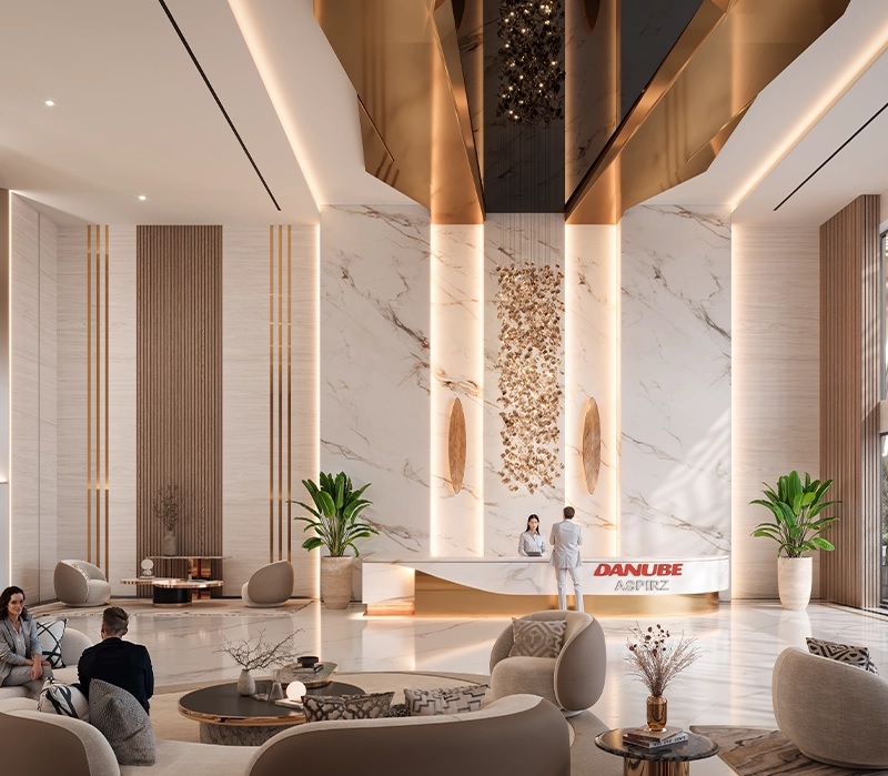 Danube Aspirz Lift Lobby Image