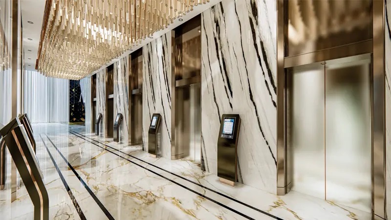 Danube Bayz 101 Lift Lobby Image