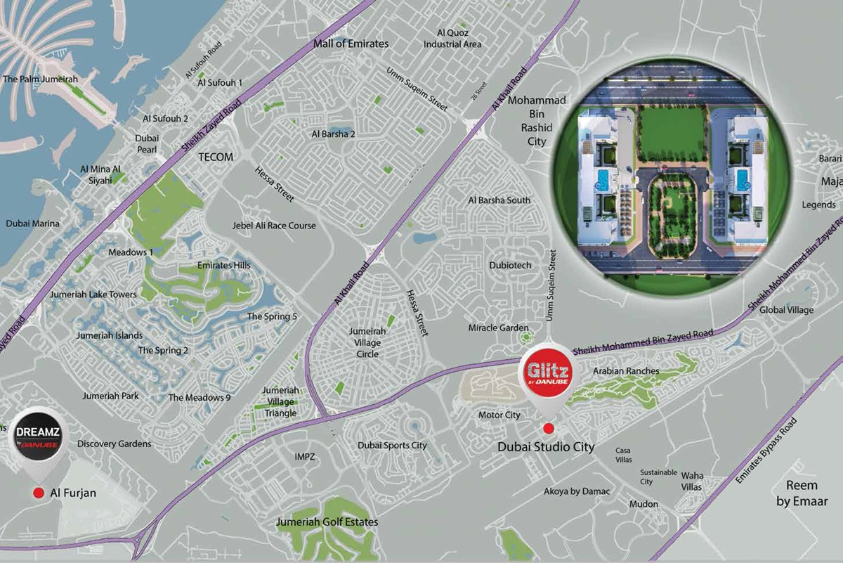 Danube Glitz Location Image