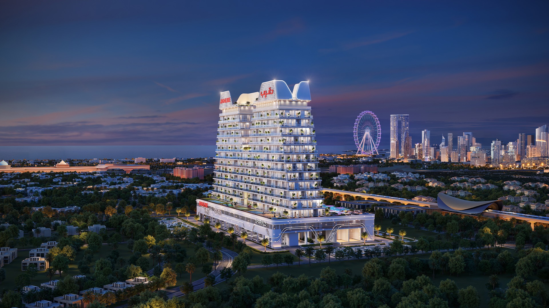 Danube Sparklz Apartment Exteriors