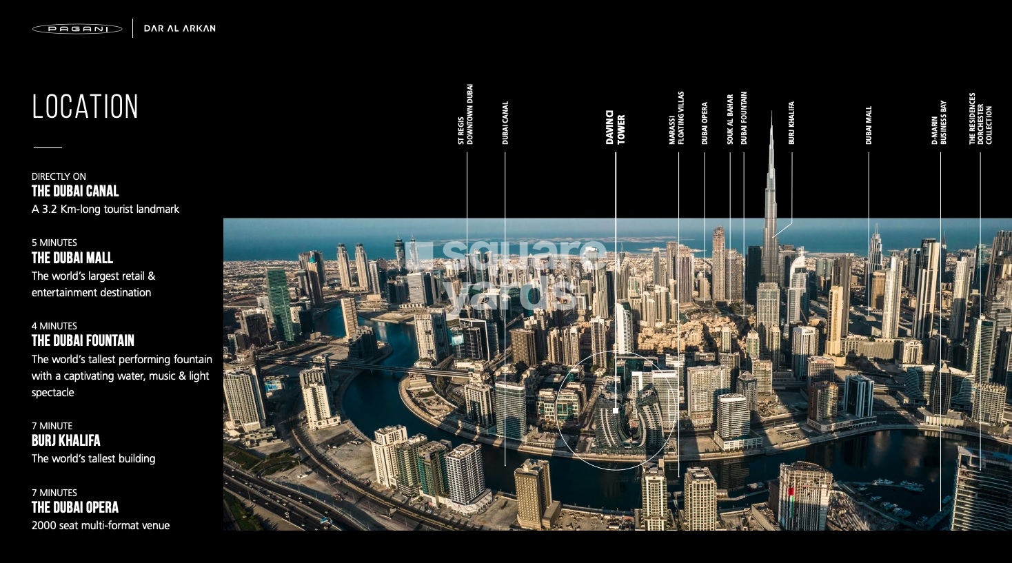 Dar Al Da Vinci Tower Tower View