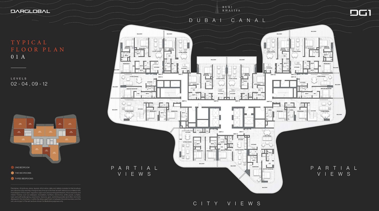 Dar Al DG1 Living Floor Plans