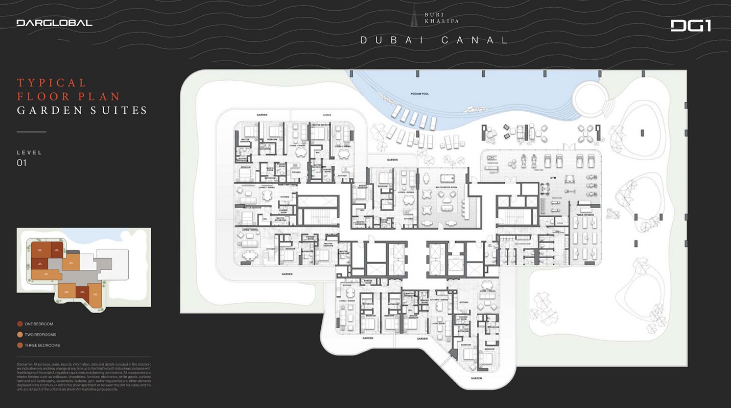 Dar Al DG1 Living Floor Plans