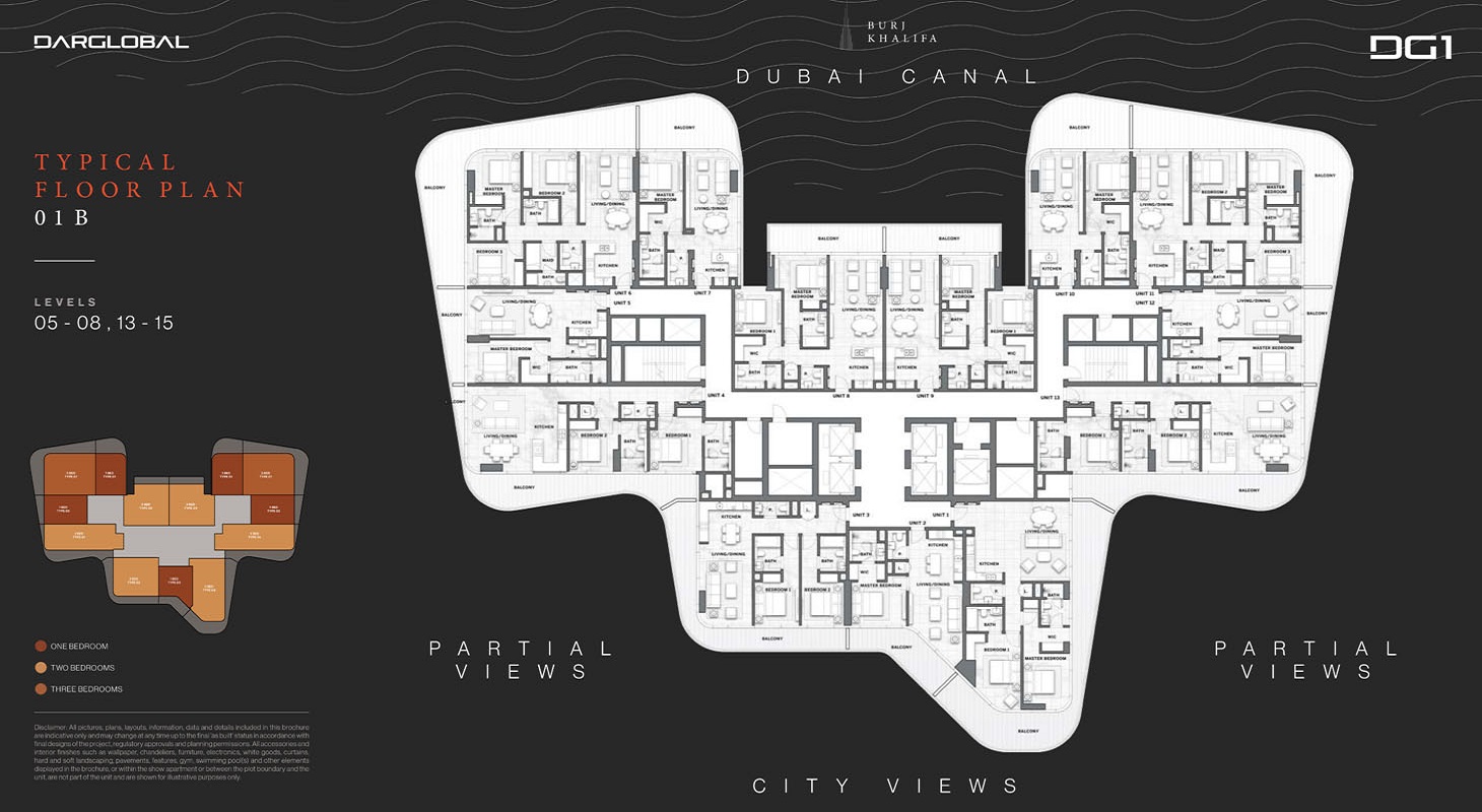 Dar Al DG1 Living Floor Plans