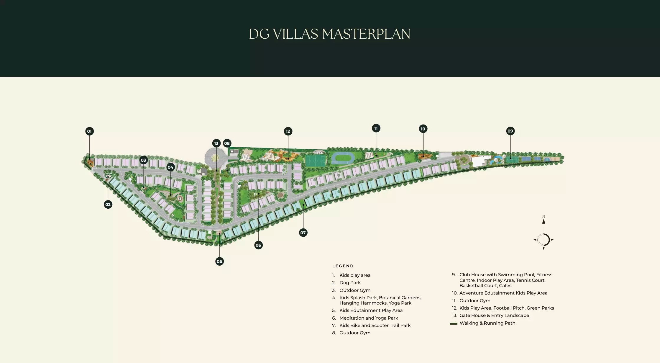 Dar Global Villas Master Plan Image