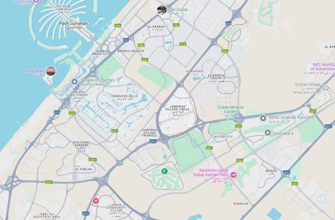 Deca Avana Residences Location Image