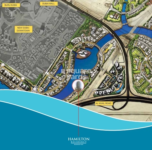 Deyaar Hamilton Residency Master Plan Image
