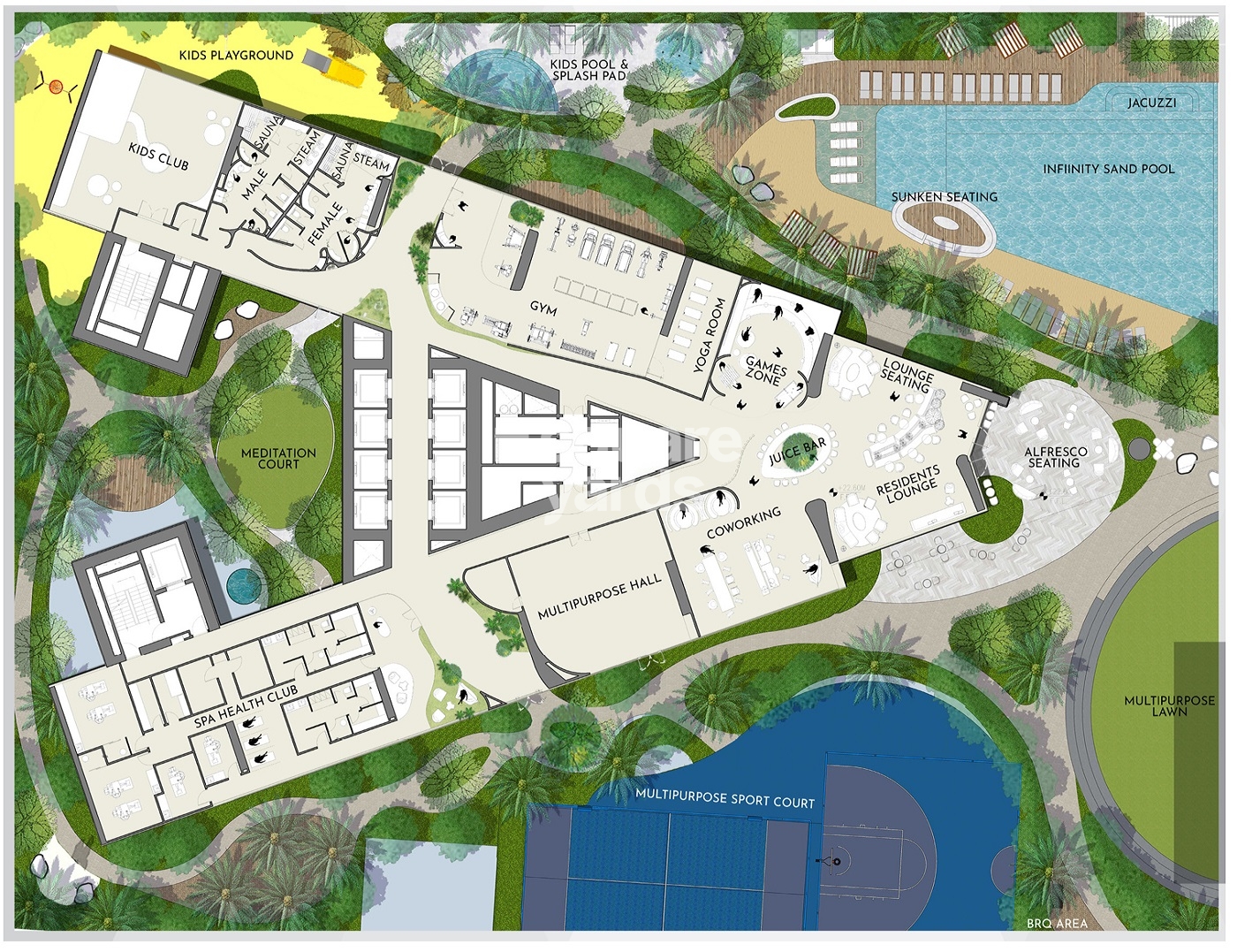 Deyaar Mar Casa Master Plan Image