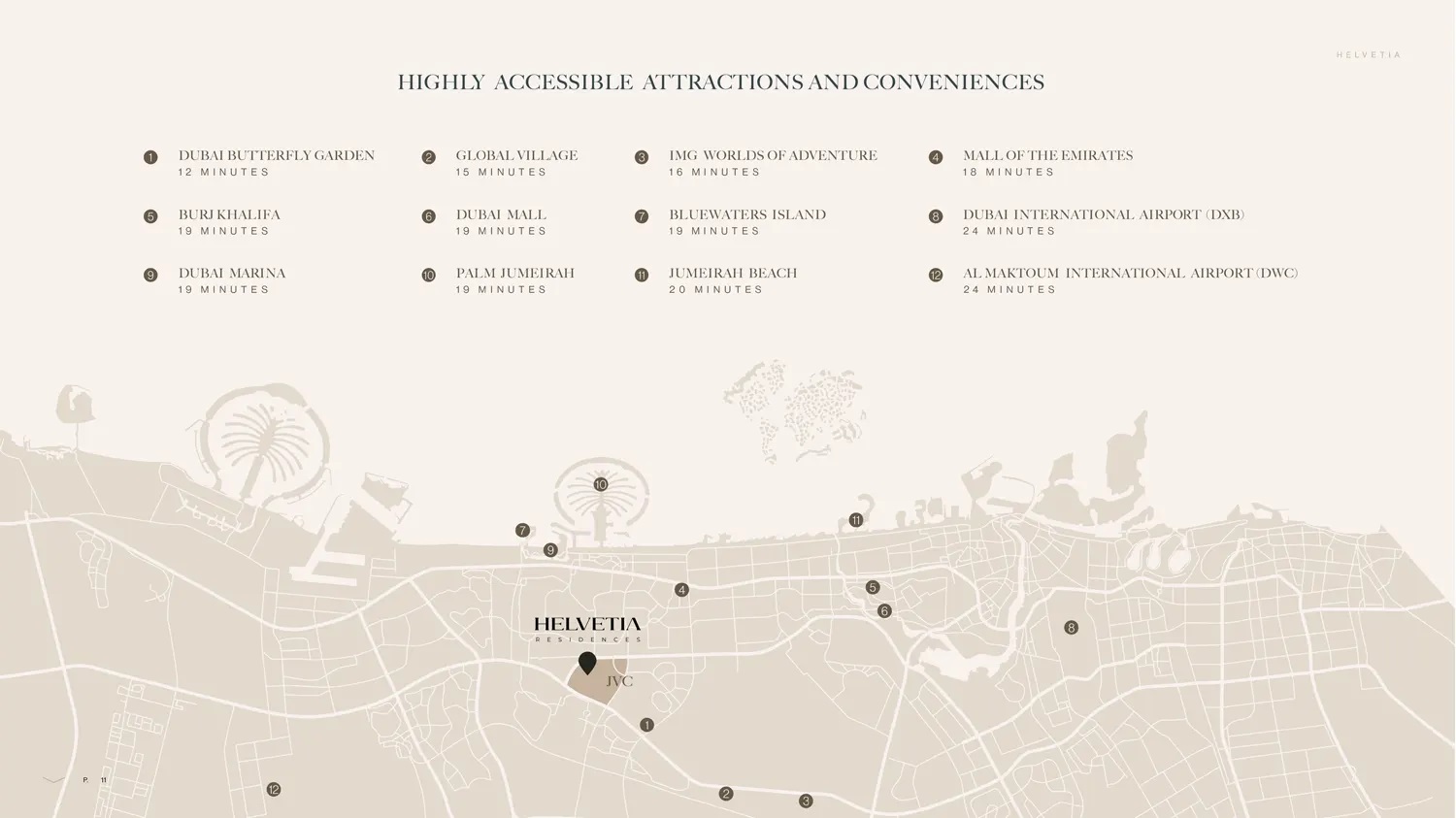 DHG Helvetia Residences Location Image