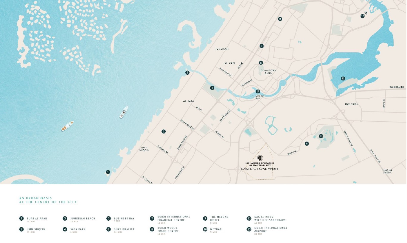 District One West Homes Location Image