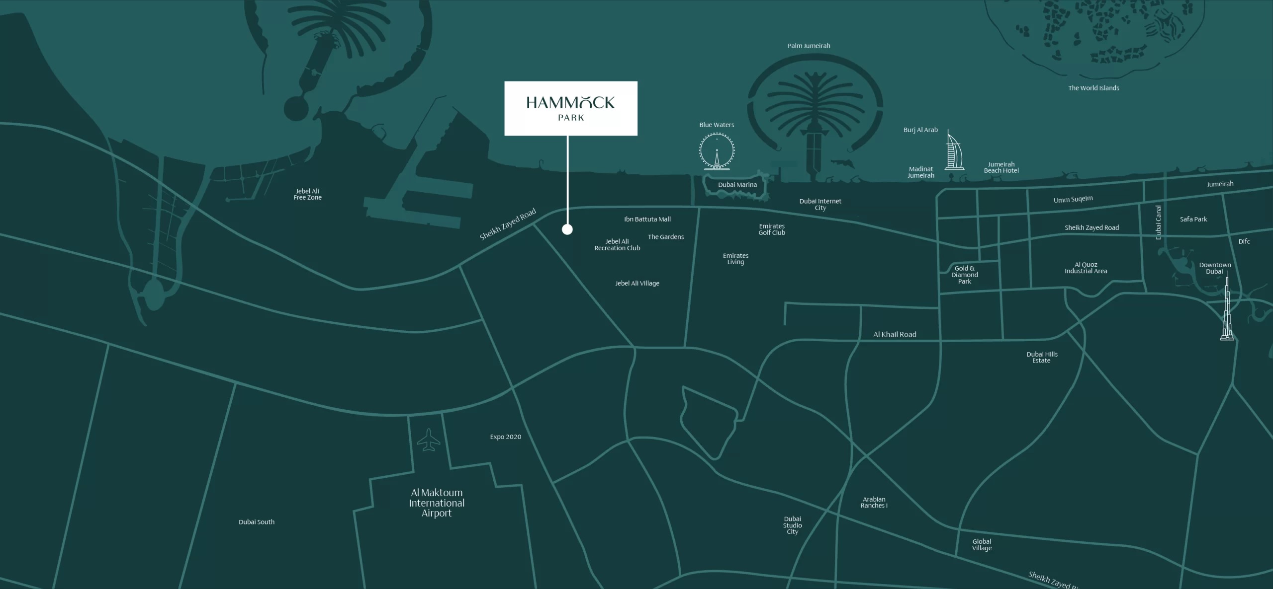 Divine Hammock Park Location Image