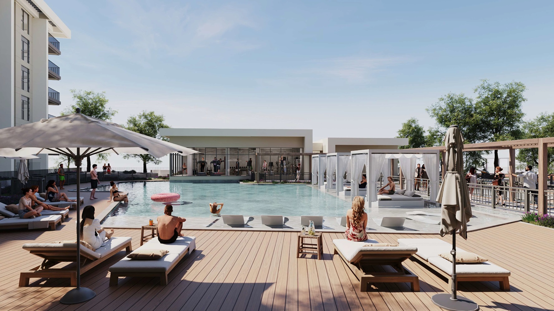 Dubai Beachfront Gates Amenities Features