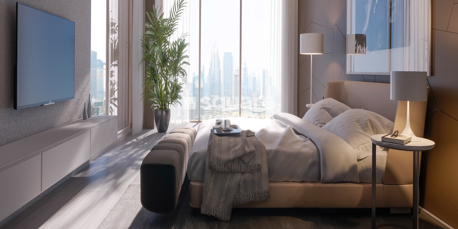 Dubai Bellevue Towers Apartment Interiors