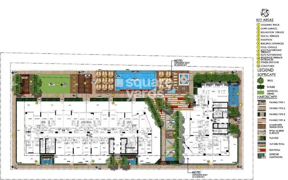 Dubai Bellevue Towers Master Plan Image