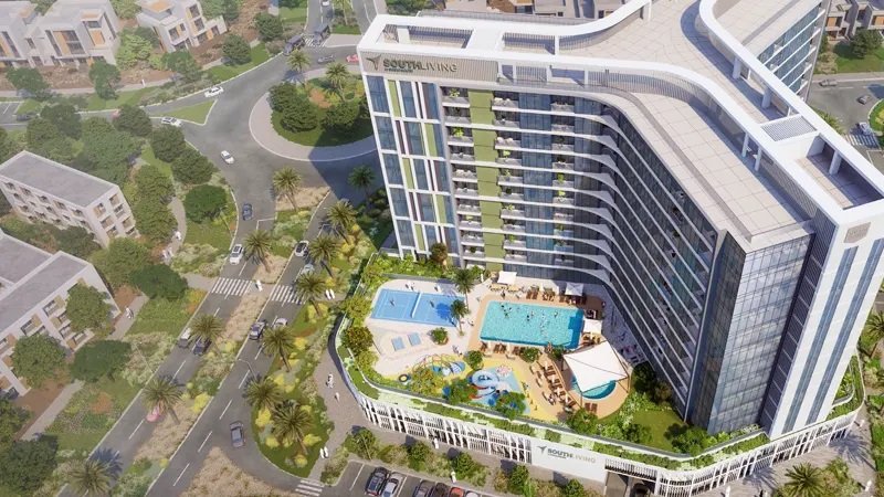 Dubai South Living Tower View