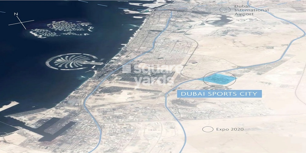 Dubai Sports City Location Image