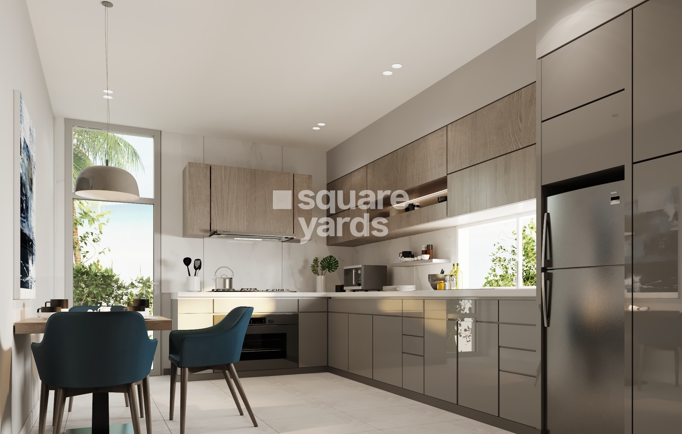 Dubai The Pulse Townhouses Apartment Interiors