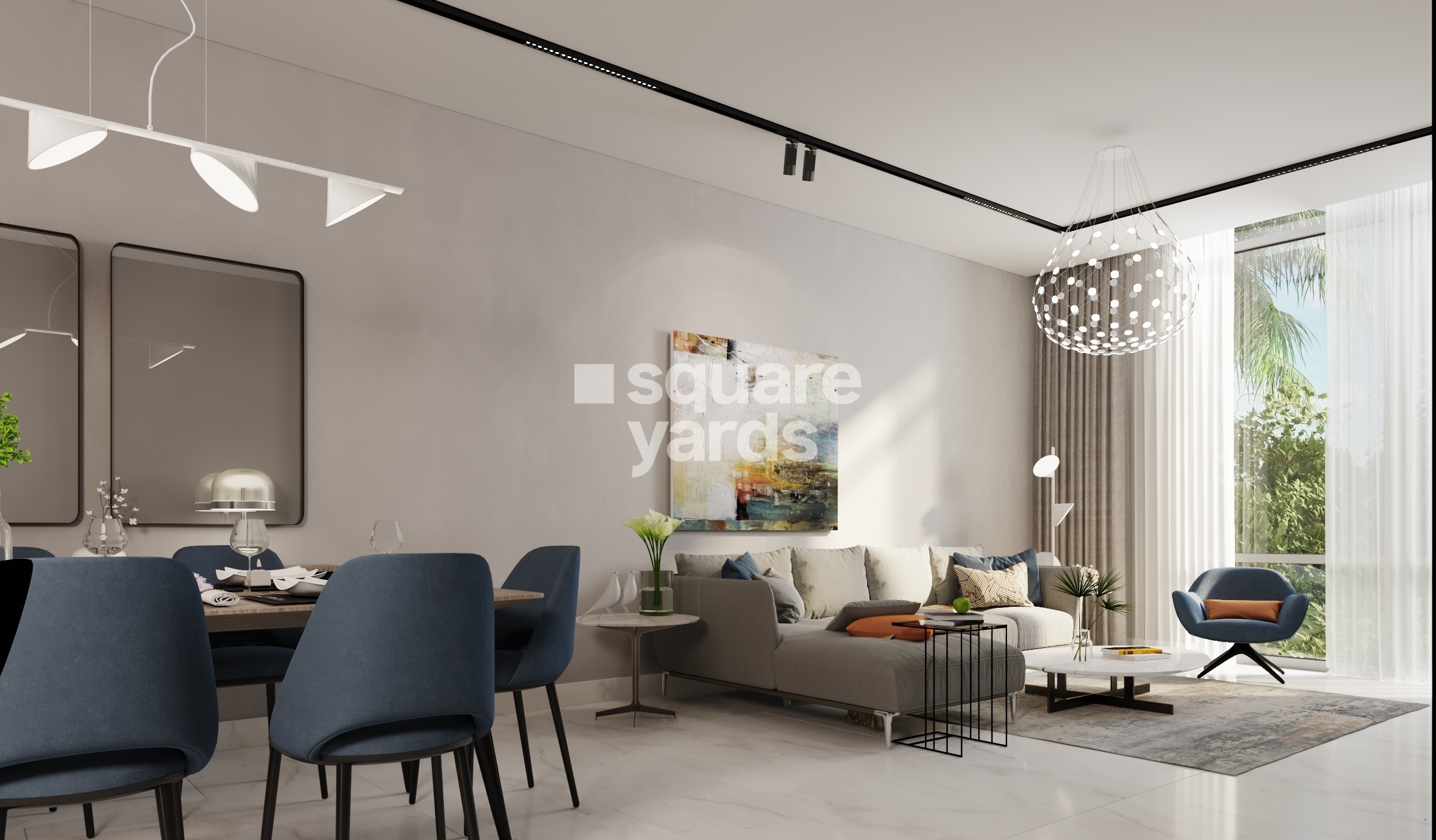 Dubai The Pulse Townhouses Apartment Interiors
