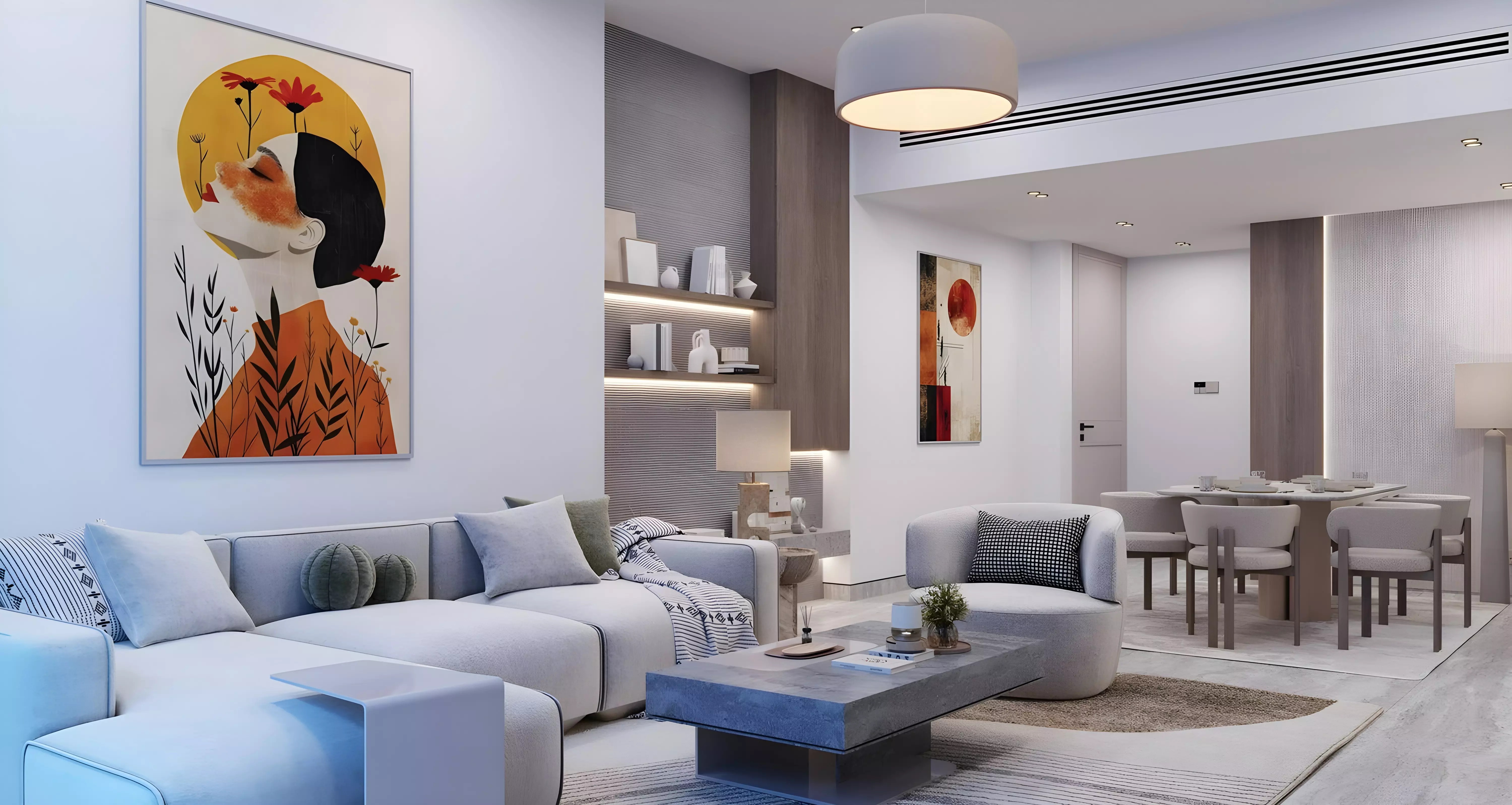 Dubai Vista Meydan Apartment Interiors